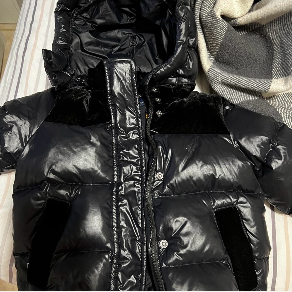 Polo by Ralph Lauren Black Kids Puffer Jacket